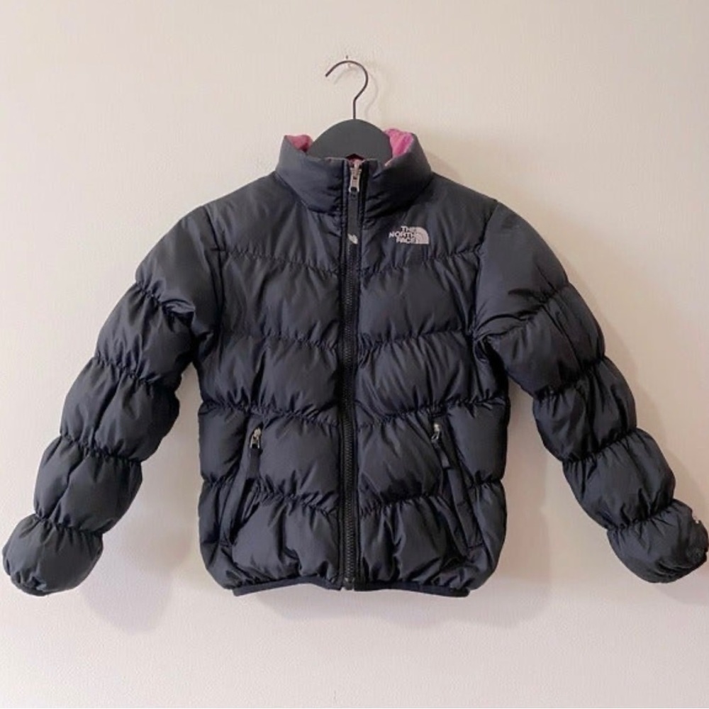 Girls The North Face 550 Reversible Puffer Jacket